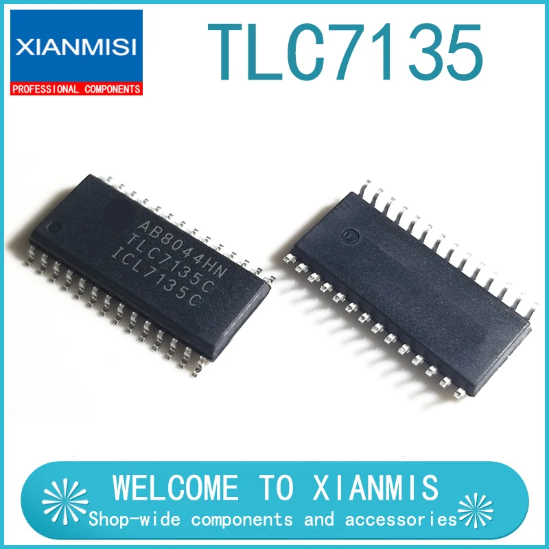 

5pcs TLC7135CDW TLC7135CDWR TLC7135C TLC7135 SOP28 GC7135EP BP