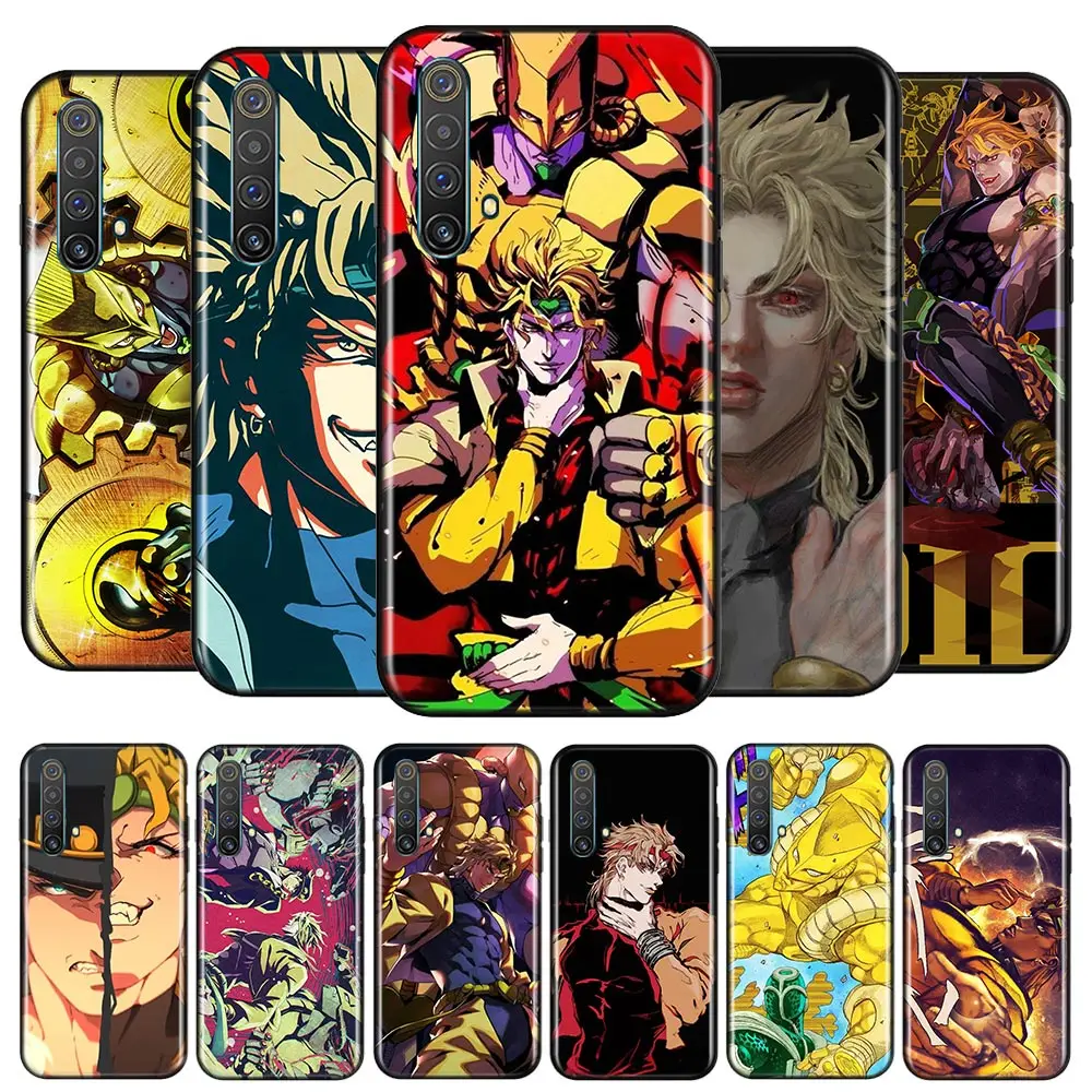 

Anime JoJo Dio Brando For OPPO A74 A94 A93 A73 A53 A32 A31 A72 A12E A12 A11 A9 A5 2020 5G AX7 Black Soft TPU Phone Case