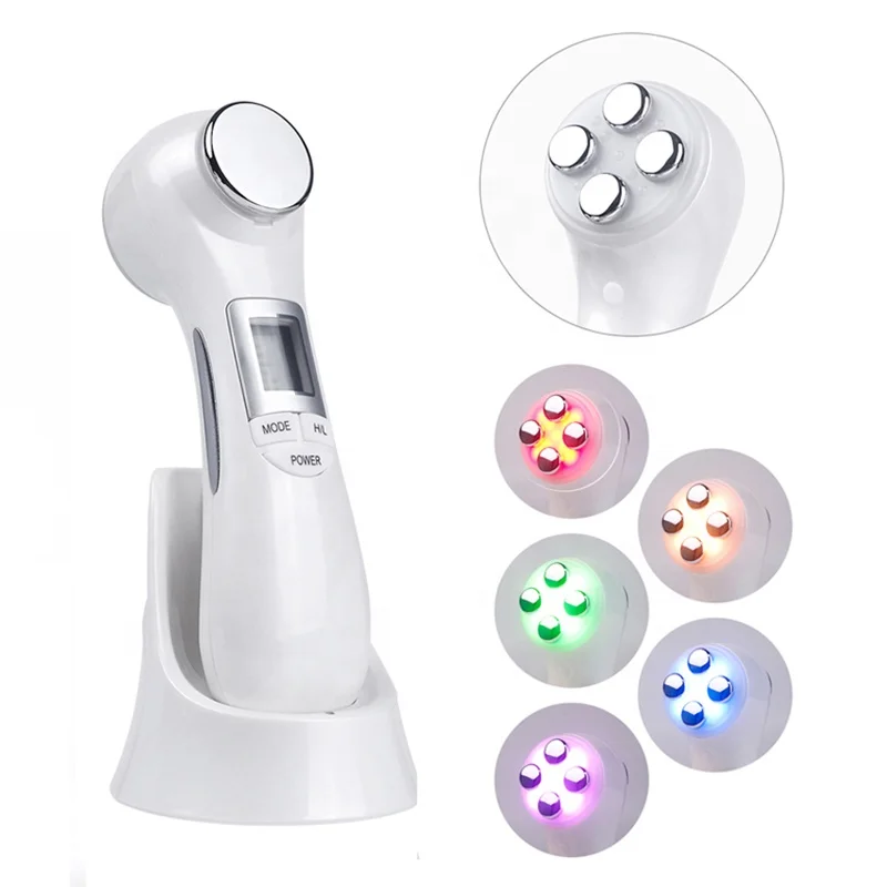 

Hot Sale Professional Multifunctional Facial Massager Beauty Equipment Device RF EMS Face Cleanser Massager Face Massage Machine