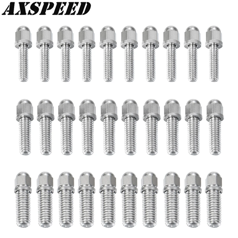 

AXSPEED 10PCS/Set Ball Head Screws M2X11 M2.5X11 M3X11 for 1:10 RC Model Car Buggy Truck Spare Parts