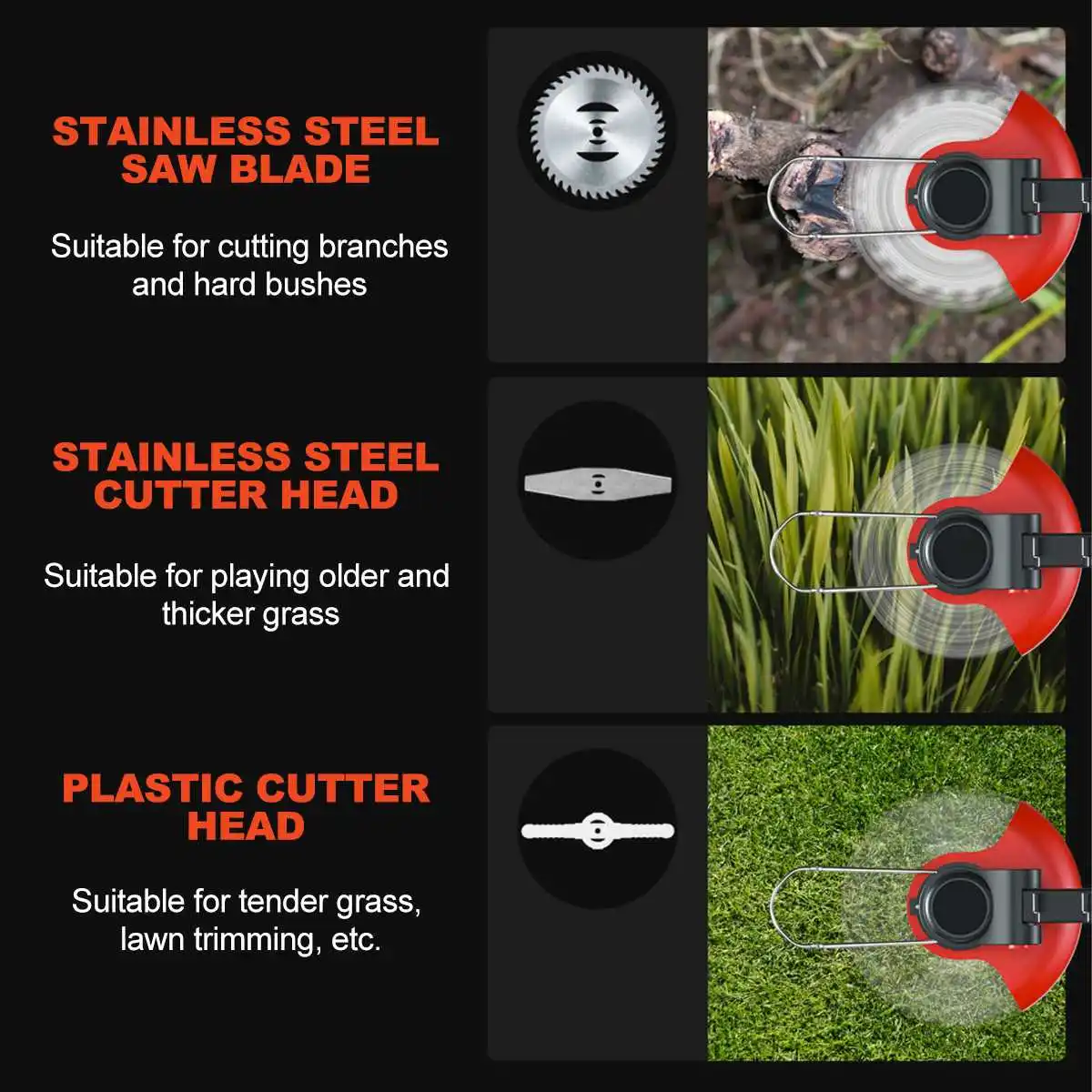 

1800W 36V/42V Electric Grass Trimmer with 2 Batteries Wireless Cordless Lawn Mower Length Adjustable Garden Pruning Cutter Tool