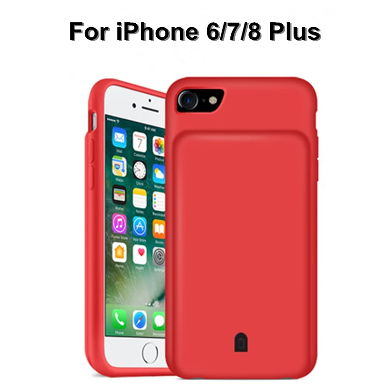 

Чехлы с внешним зарядным устройством для iPhone 7, 8 Plus, 6, 6S Plus
