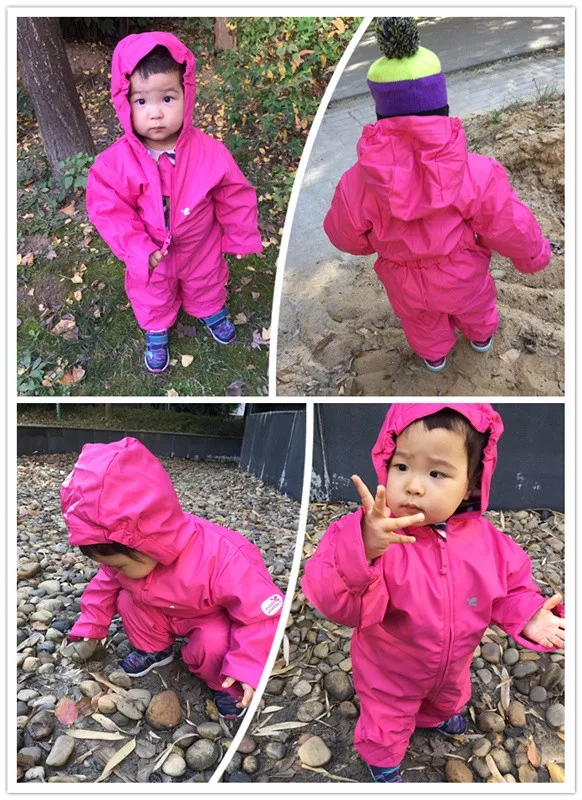 Демисезонные костюм комбинезон девочка малыши 1-3 года рост 86 мембрана весна