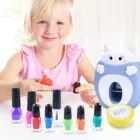 Набор инструментов для макияжа ногтей, с печатным рисунком, для девочек