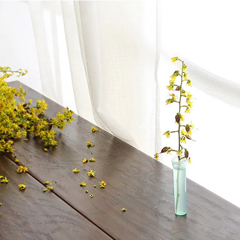 50 шт. пластиковая трубка для питания цветов 4 см/7 см с крышкой сохранения свежести