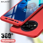 Чехол с полным покрытием 360 градусов для телефона Xiaomi Mi 10T 10 Lite Poco M3 X3NFC Redmi Note 10 9S 8 7 6 5 Pro 9A 9C 9T, жесткий ударопрочный чехол из поликарбоната