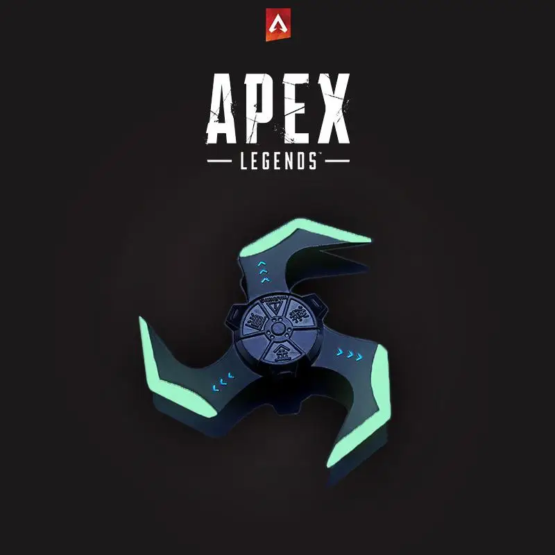 

New Apex Legends Acr Star Alloy Game Weapon Hand Spinner Decompression Model Autism Spinner Luminous Antistress Burst Fidget Toy