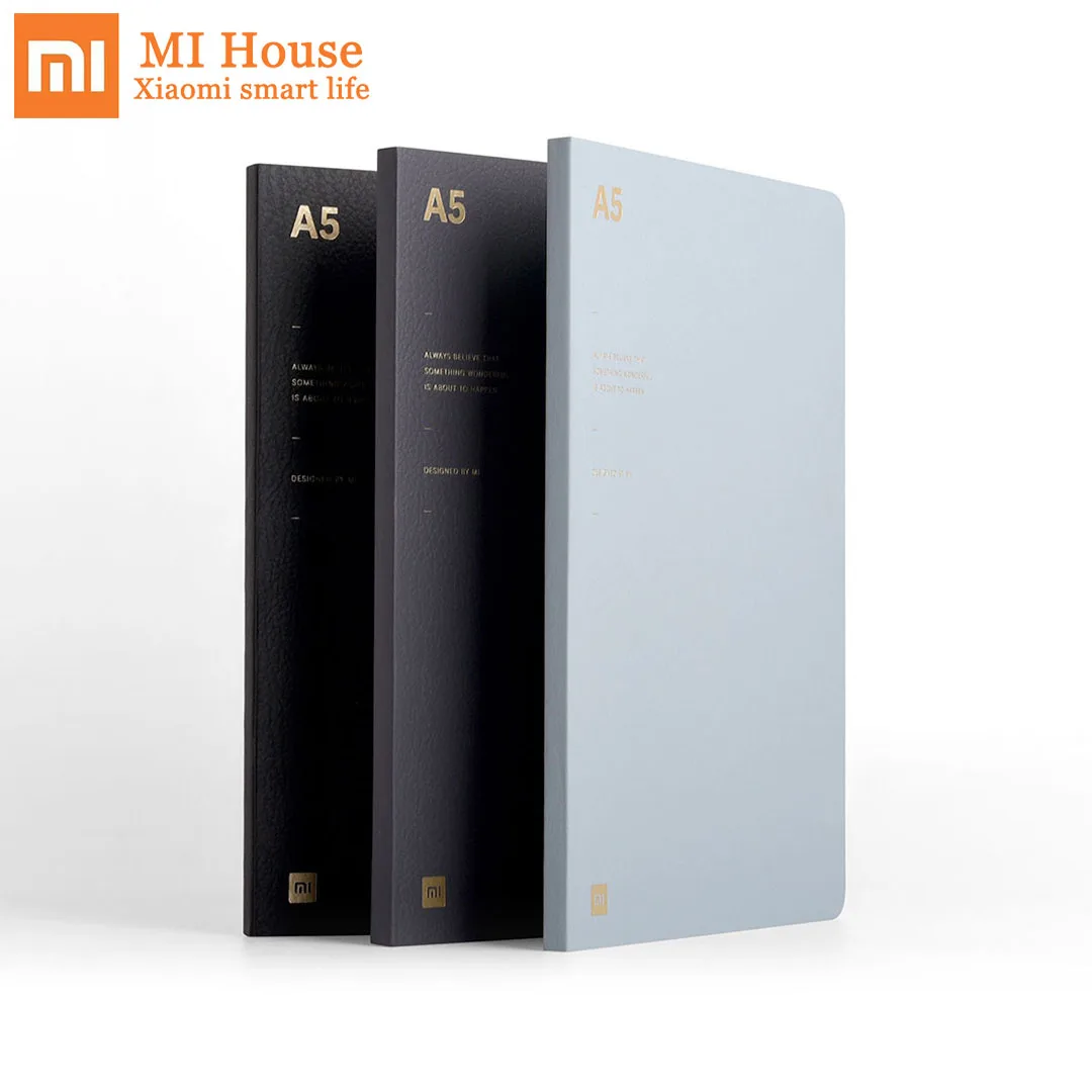 Блокнот Xiaomi A5 80 г дневник записная книжка 64 страницы внутренняя линия квадратная