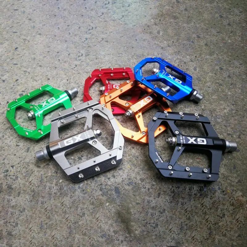 

2021 Hot SHANMASHI Bicycle Bearing Flat Pedals MTB Mountain Bike Nylon Pedal Light Weight Bicycle Pedal Bicycle Parts