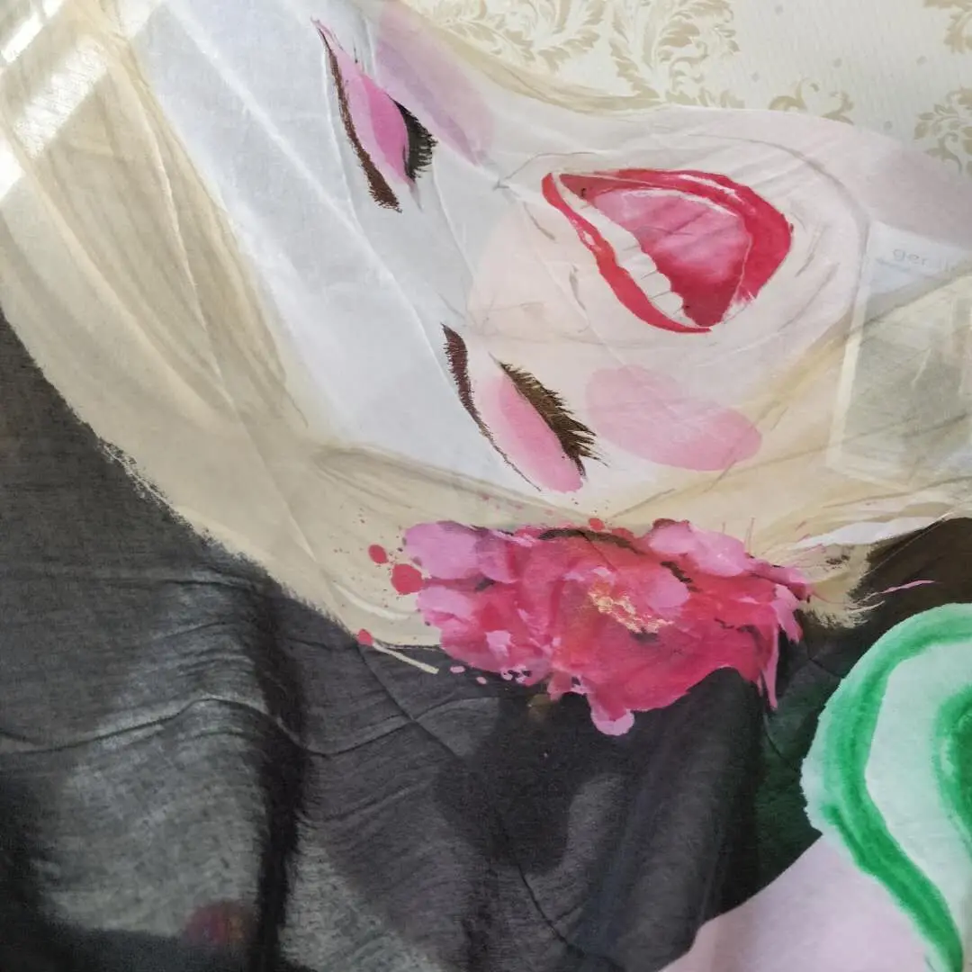 desigual женский длинный красный шарф с геометрическим рисунком, осень-весна, Испанский Дизайн, подарки на день рождения