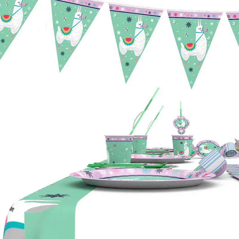 Милые вечерние принадлежности из альпаки с героями мультфильмов тема детский