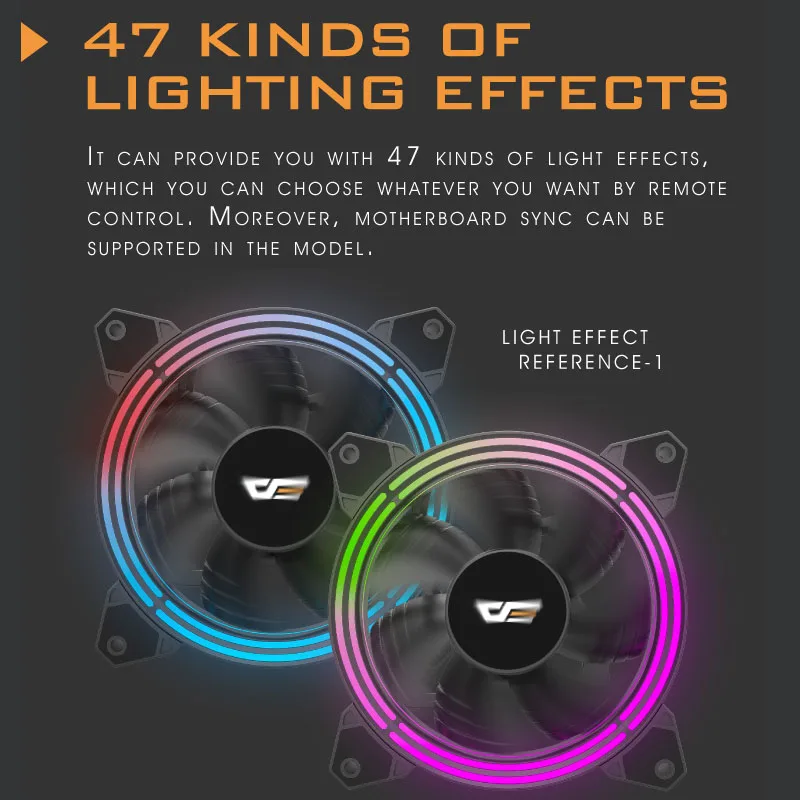 Кулер Darkflash CF11PRO для ПК с RGB-подсветкой 120 мм | Компьютеры и офис