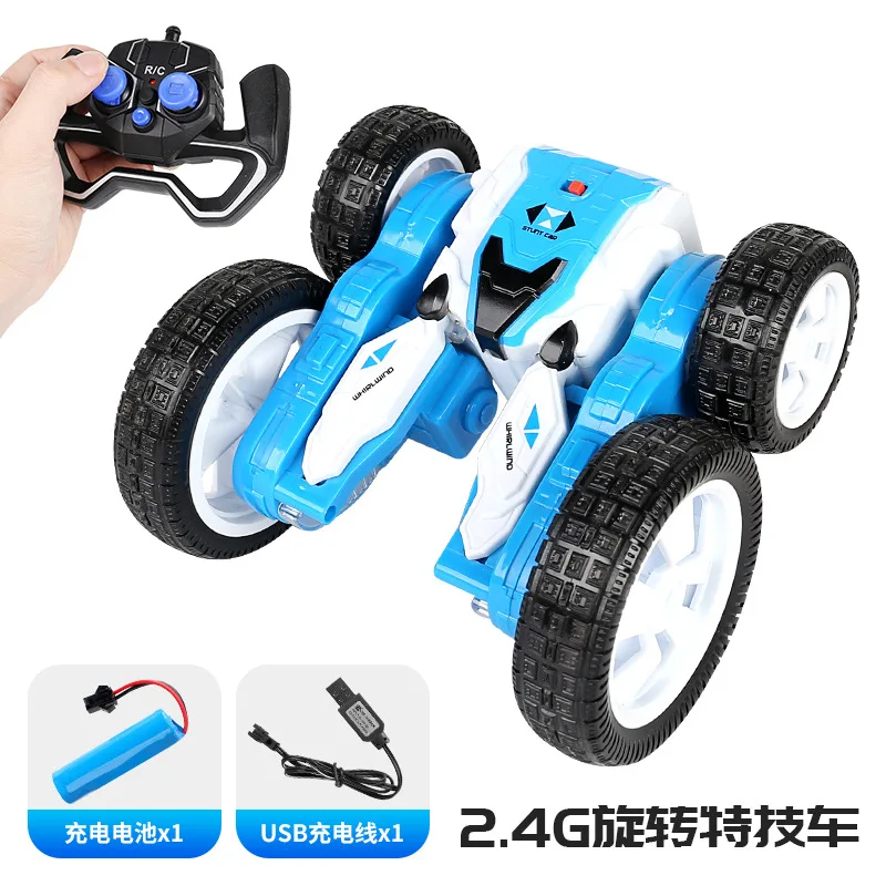 

RC Stunt Car 2.4G 4CH Drift Deformation Buggy Roll Car 360 Degree Rotating Double Sided Flip Vehicle Models Remote Control toys