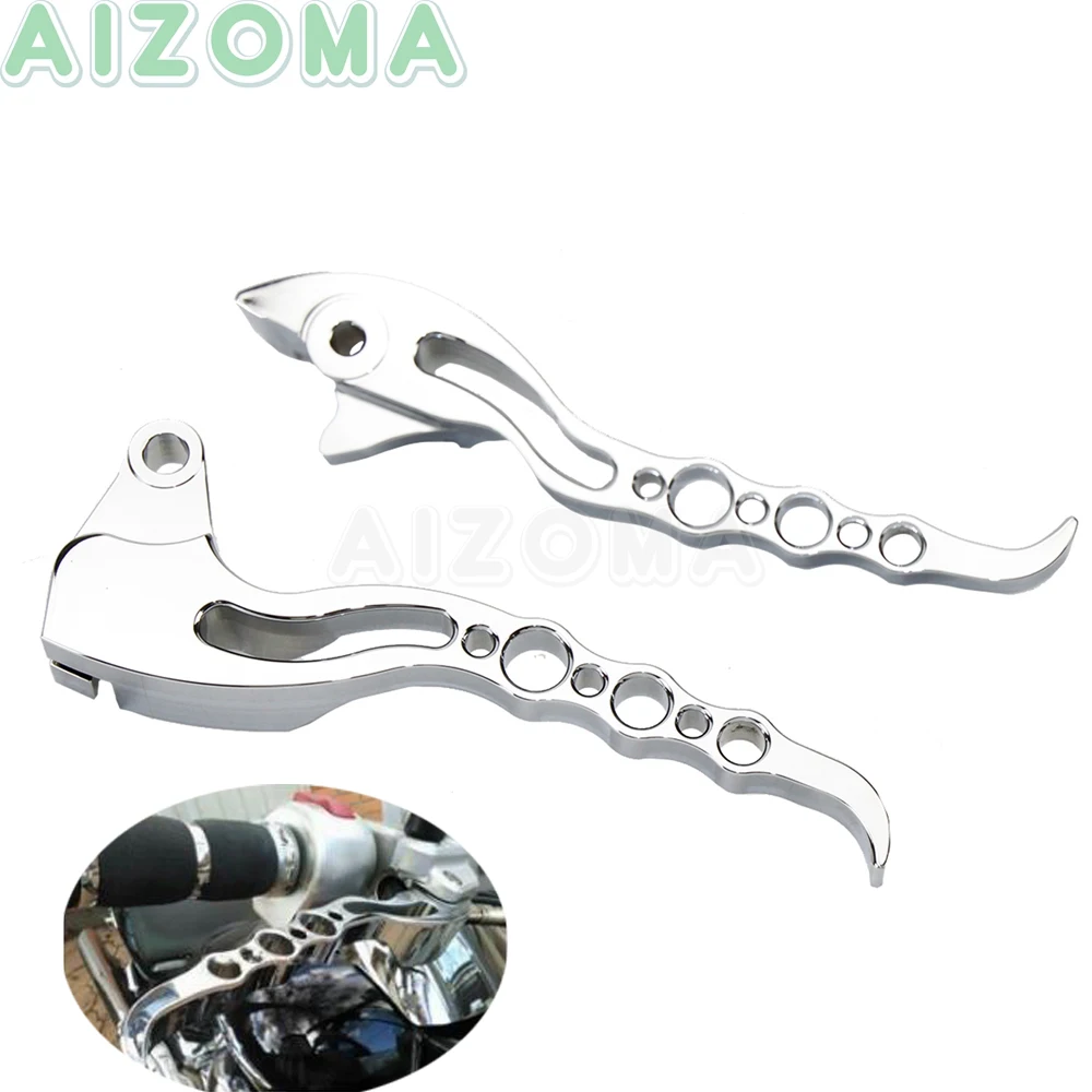 

Мотоциклетные хромированные алюминиевые рычаги тормозной муфты, рычаги управления ручкой для Suzuki 8-2006 2017-2016