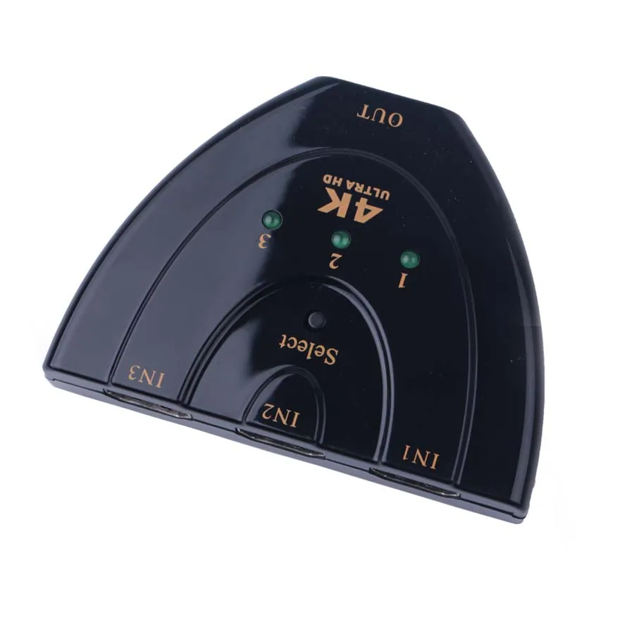Сплиттер HDMI 4K * 2K с 3 портами автоматический переключатель в 1 3D 1080p HD для DVD HDTV Xbox PS3