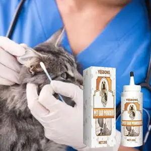 Pet Ear Cleaner Pet Ear Excess Hair Removing Powder Ear Care Dog Health Anti-ticks Cleaning Supplies in Pakistan