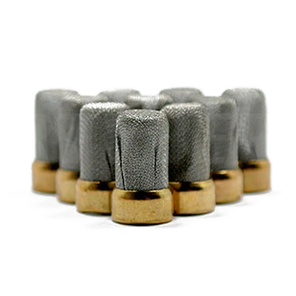 

Автозапчасти 100 шт., комплект для ремонта топливного инжектора, металлический микрофильтр 11009 для Toyota 6*3*10,5 мм