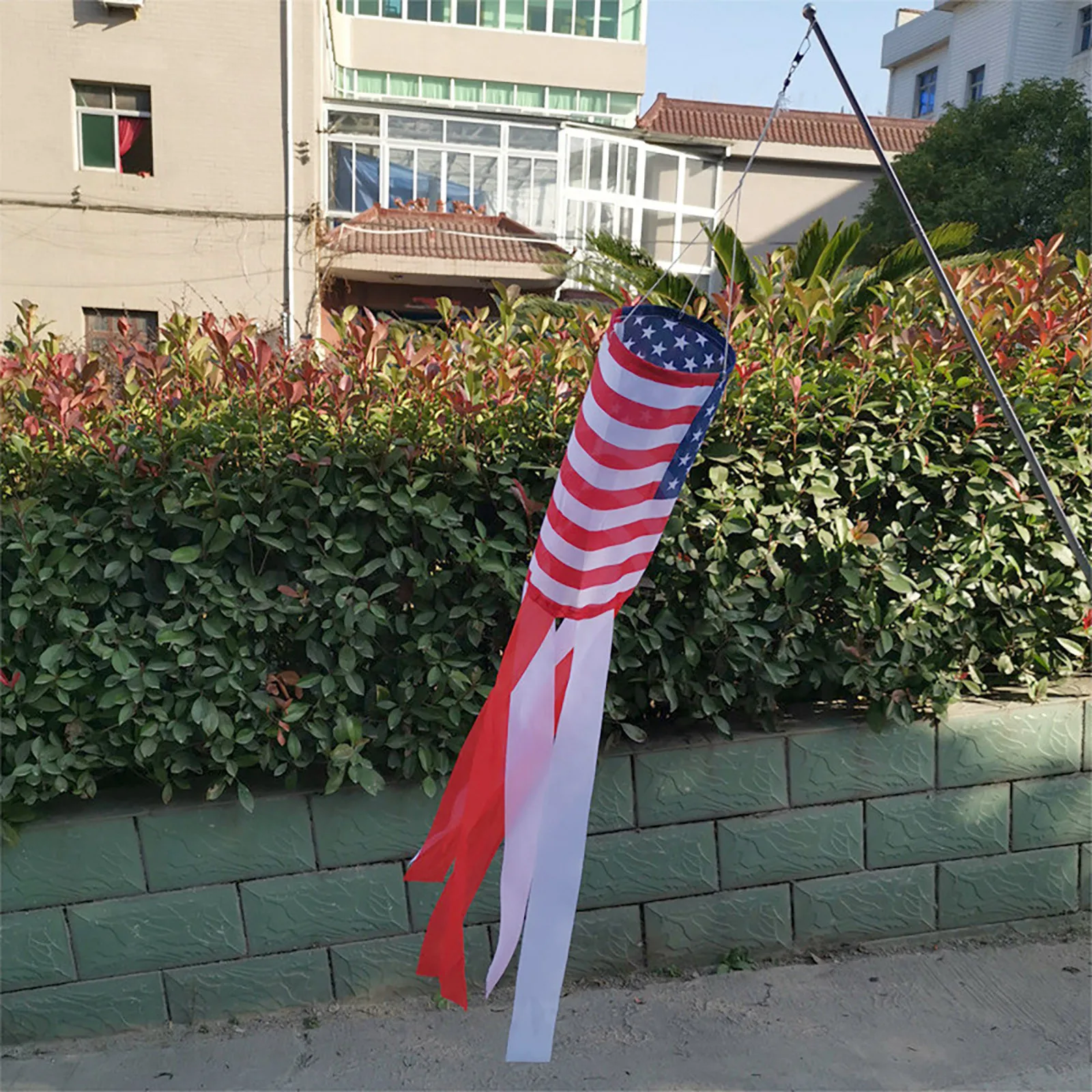 

Home Decoration Hanging Decor Wind 2pack American Us Flag Wind Sock Stars And Stripes 35inch 59inch Windsock Decoration