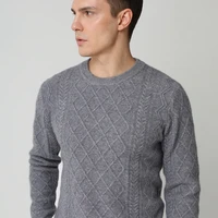 high grade 100 goat cashmere knitted jumpers 2021 new style man thicker sweaters soft o neck 5colors for male tops
