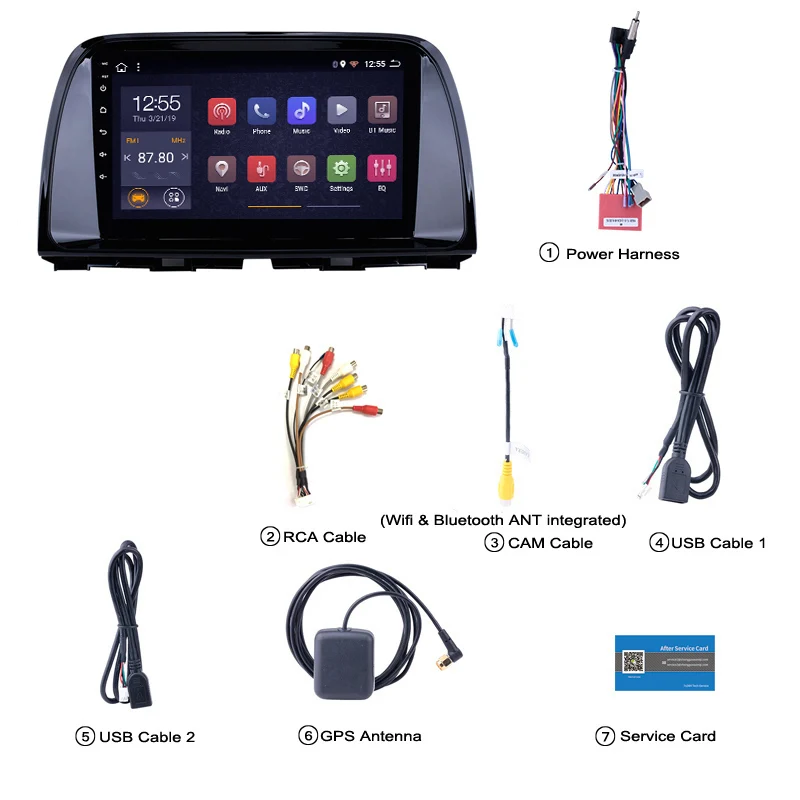 Android 9 0 автомобильный dvd для Mazda CX5 CX 5 2013 2016 Радио мультимедийный плеер стерео