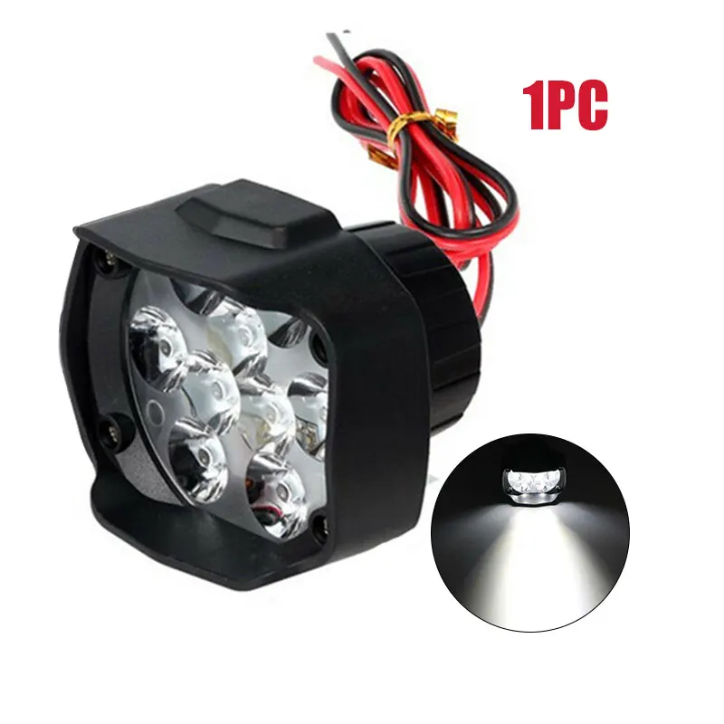 1 шт. фара для мотоцикла 9 светодиодный фонарь 10 Вт точечная передний DC 12 В