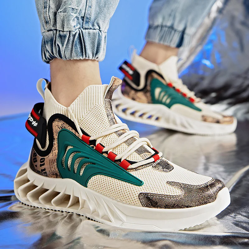 

New Breathable Weave Sports Casual Shoes Fashion Joker Men's Shoes