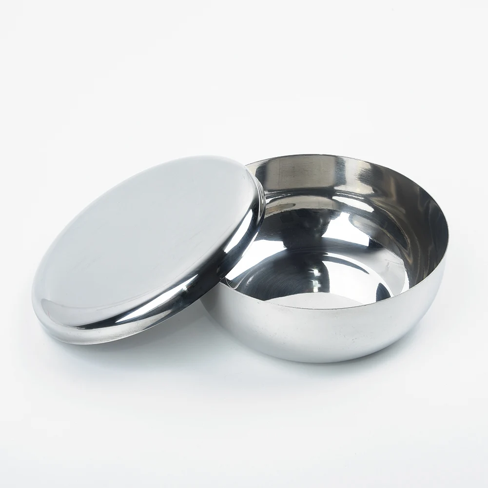 Корейская чаша для риса из нержавеющей стали теплая традиционная с крышкой