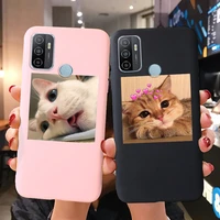 candy cat phone case for iphone 12 mini 11 pro max soft tpu protective case for iphone 7 8 plus 5 5s 6 6s x xr xs max se2 fundas