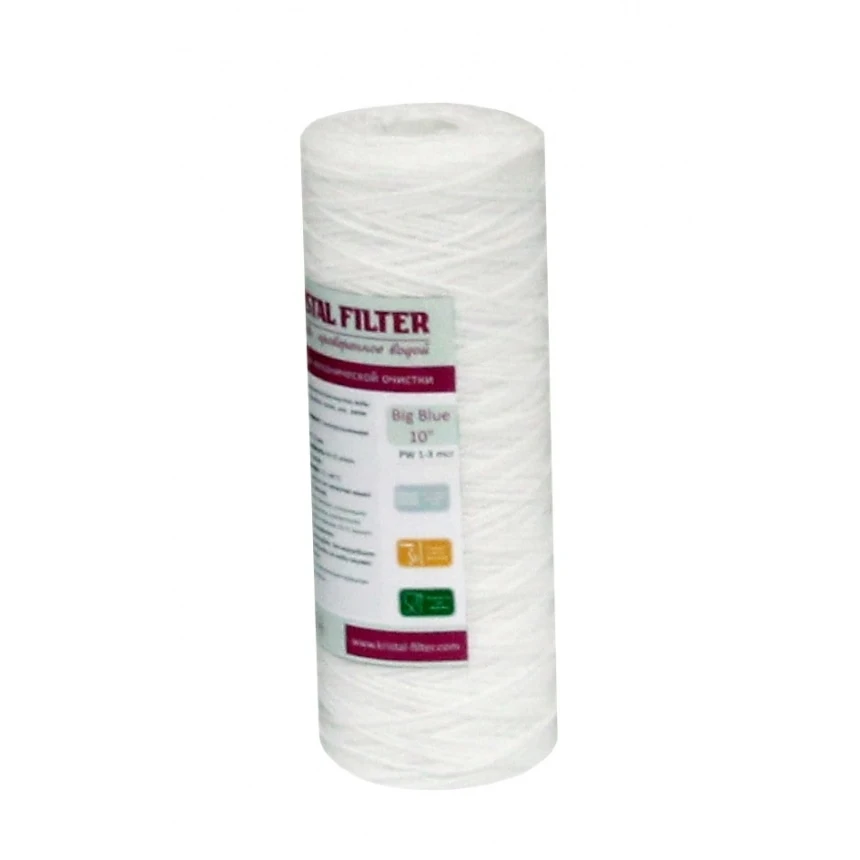 Картридж Kristal Filter Big Blue 10&quot PW 10 mcr (PPW-10BB-10M) | Бытовая техника