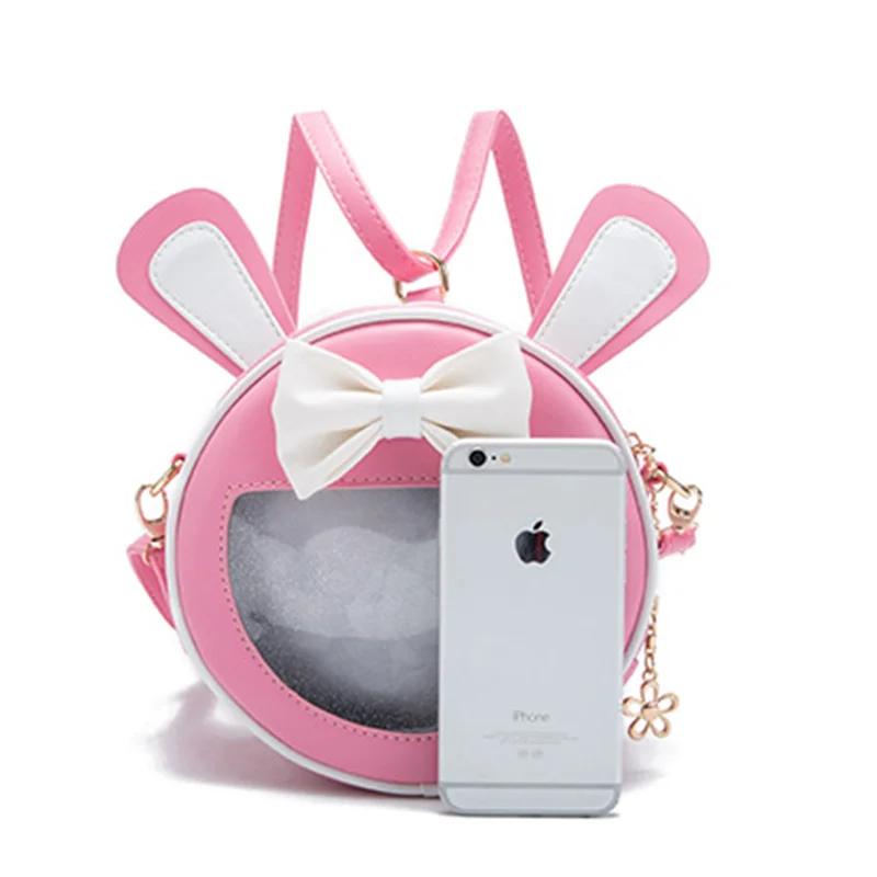 Children Bunny Bag Girls Princess Kindergarten Bow One Shoulder Bag Baby Messenger Bags Girls' Backpack bags