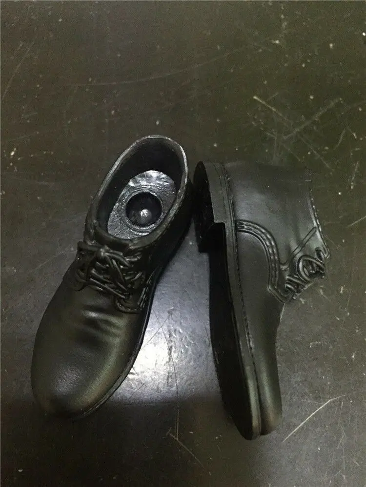 Модель кожаной обуви с высоким верхом масштаб 1:6 для 12-дюймовой куклы | Игрушки и