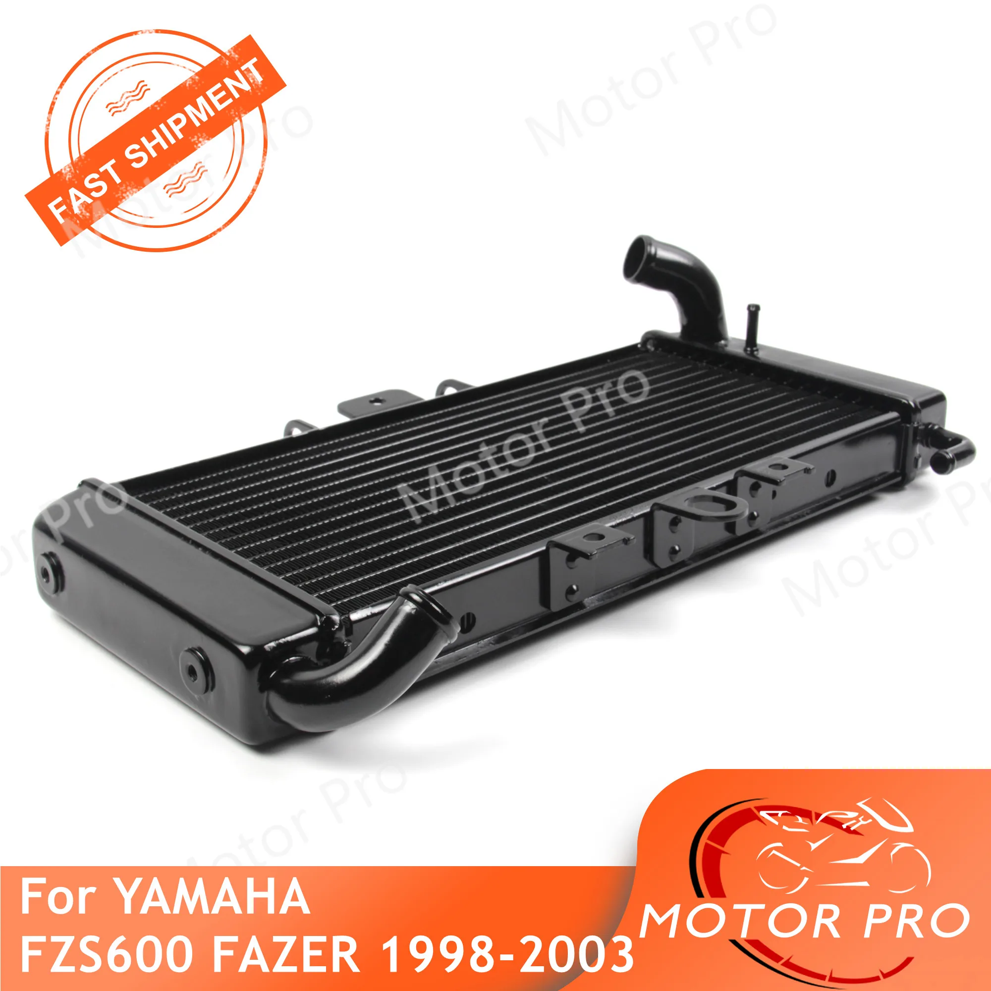 Радиатор для Yamaha FZS 600 Fazer 1998-2003 кулер охлаждения мотоцикла Сменные аксессуары FZS600