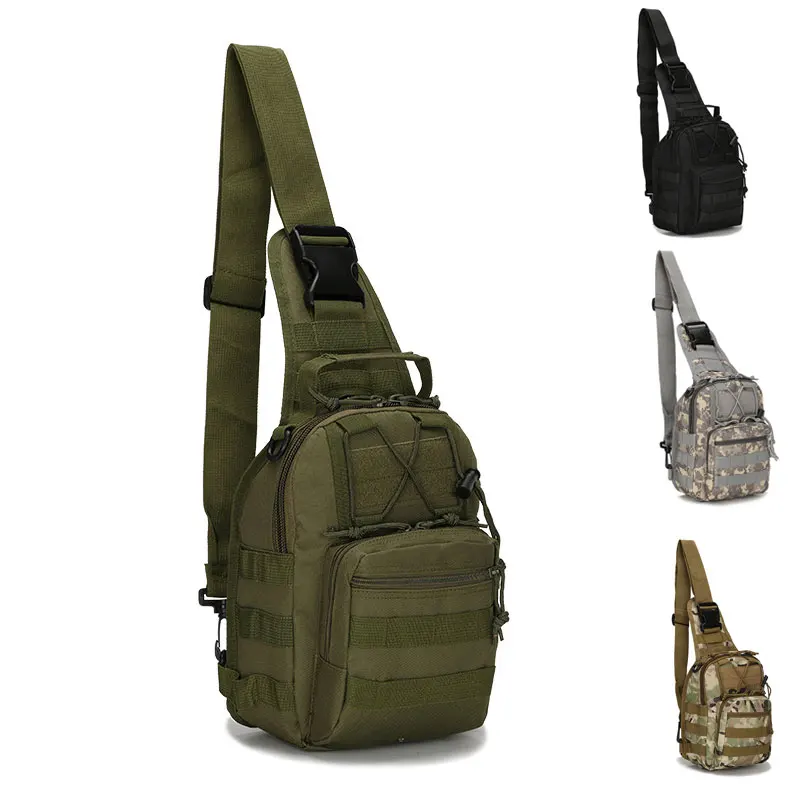 

Outdoor Military Bag Shoulder Molle Backpack Tactical Hiking Camping Hunting Daypack Fishing Sport Climbing Camouflage Backpack