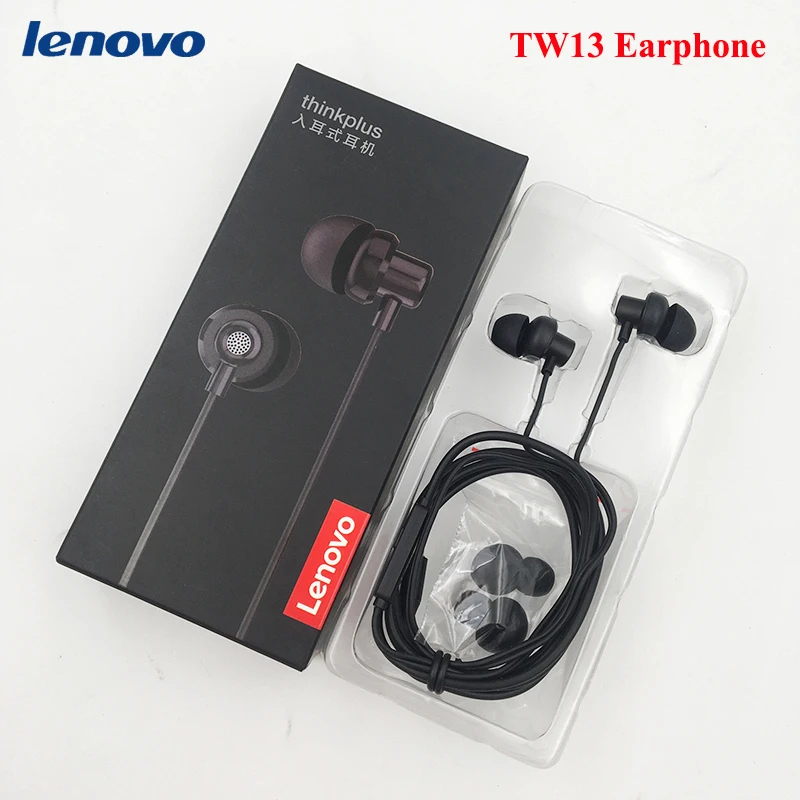 Новые оригинальные стереонаушники Lenovo thinkplus TW13 3 5 мм с басами наушники-вкладыши