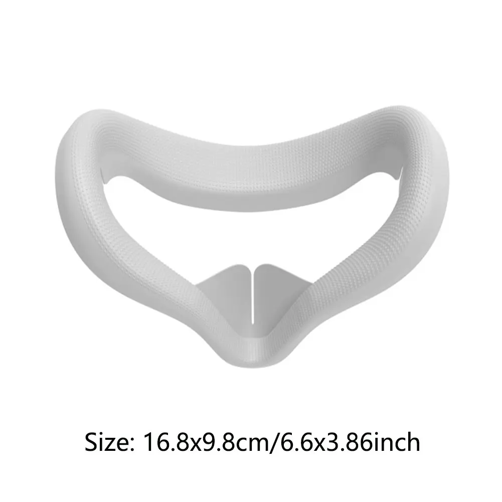 

VR Face Cover Soft Silicone Eye Mask Cover Pad For Oculus Quest 2 VR Headset Breathable Anti-Sweat Light Blocking Eye Cover