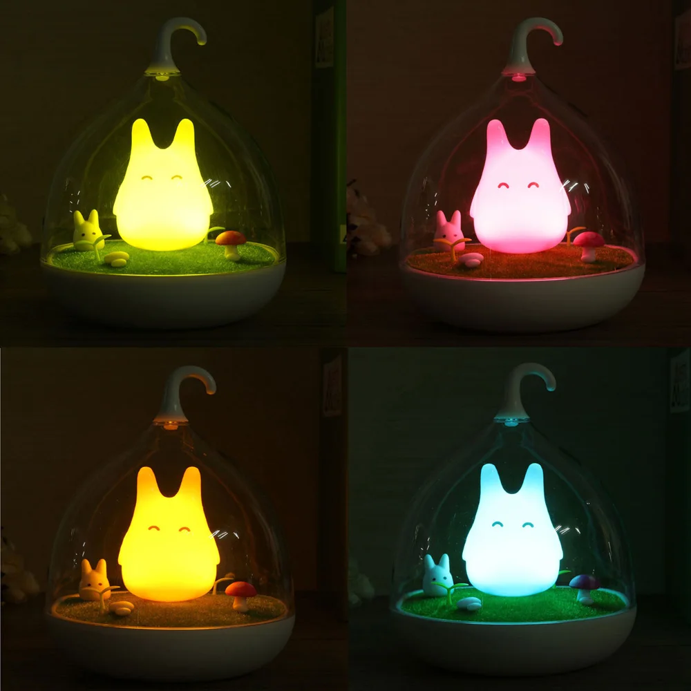 Распродажа настенный светильник Totoro с сенсорным датчиком для помещения USB