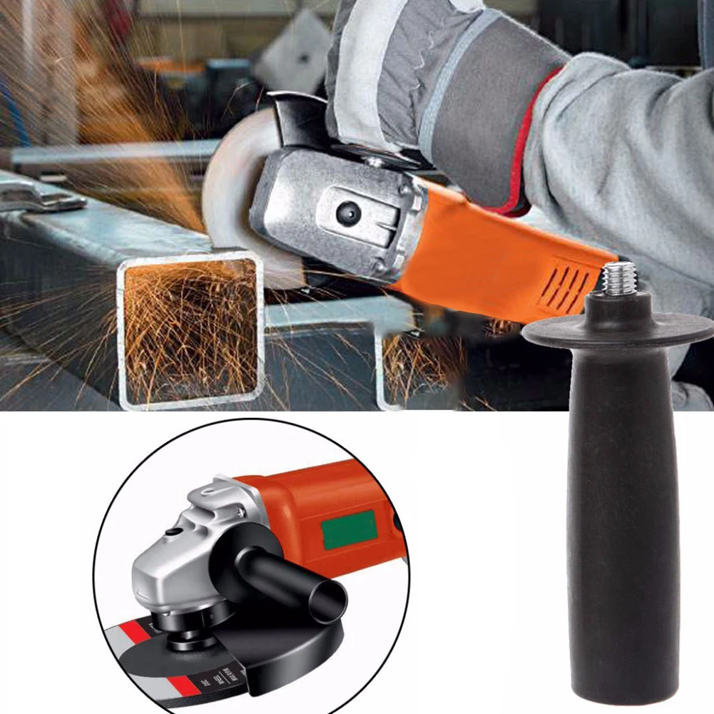 New Angle Grinder Handle M8/M10/M12/M14 8mm/10mm/12mm/14mm Plastic Thread Auxiliary Side for Black Tools |