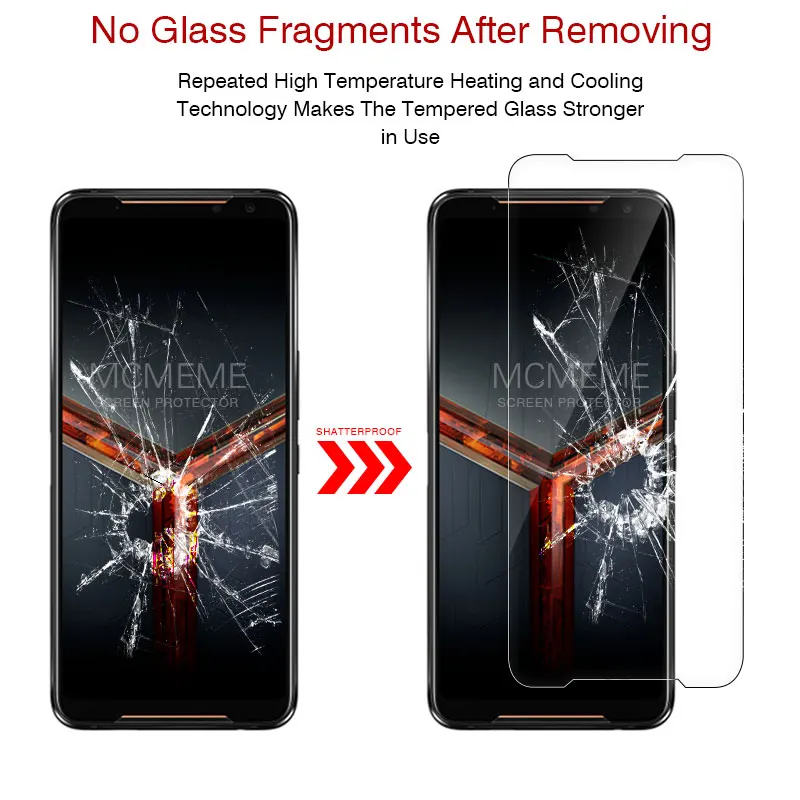 9H для Asus ROG Phone 2 стеклянный протектор экрана защитное закаленное стекло II