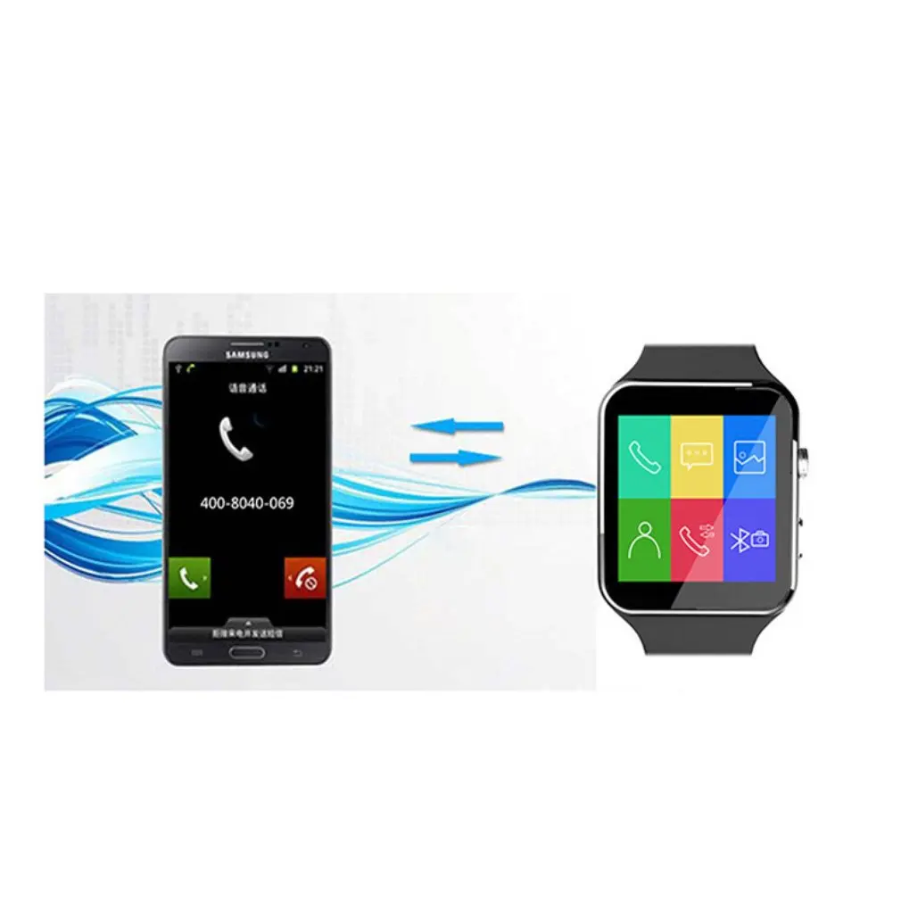 X6 цветной экран Смарт браслет в режиме реального времени мониторинг сна Функция