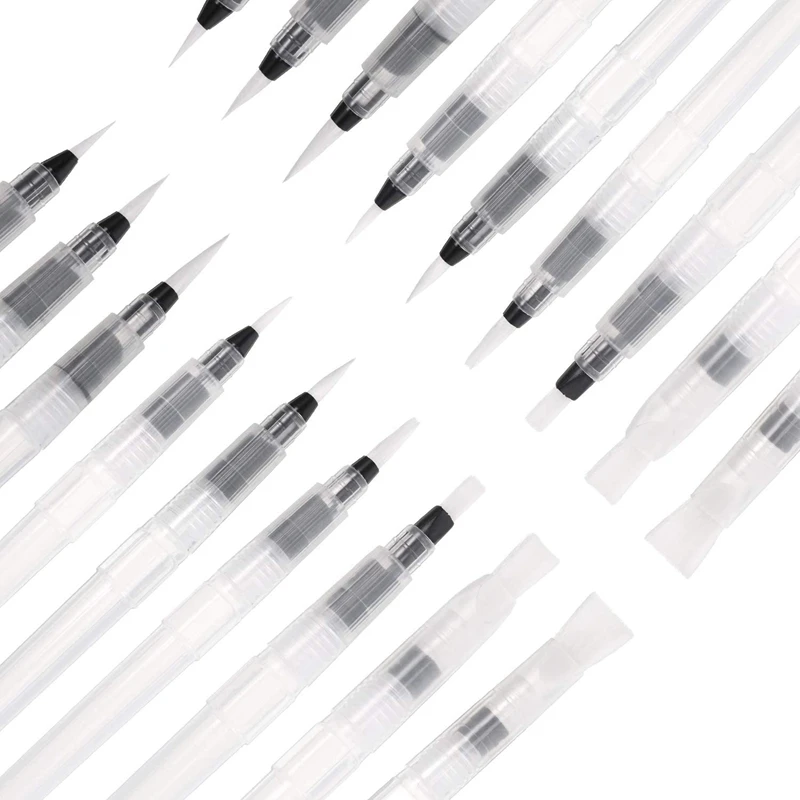 

18 шт цветная водная кисть акварельные краски ручка для рисования водой ручки Маркер Набор для раскрашивания маркеры