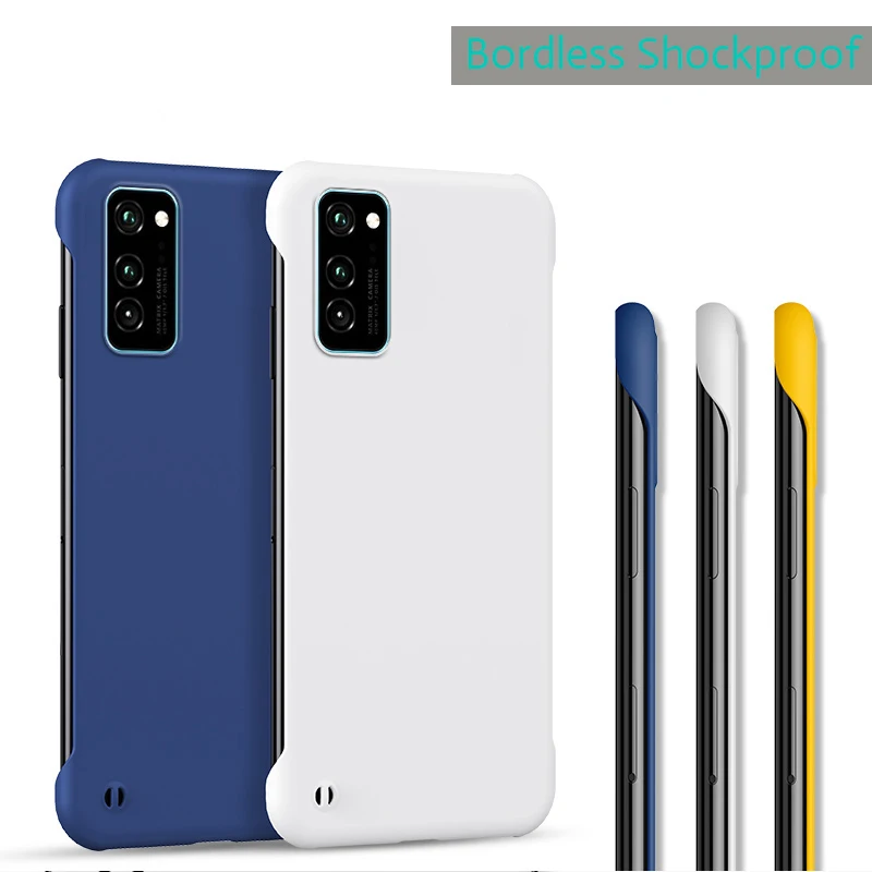 Матовый чехол для Honor 30 Pro 30i 30s 8X тонкий жесткий Бескаркасный из поликарбоната Huawei