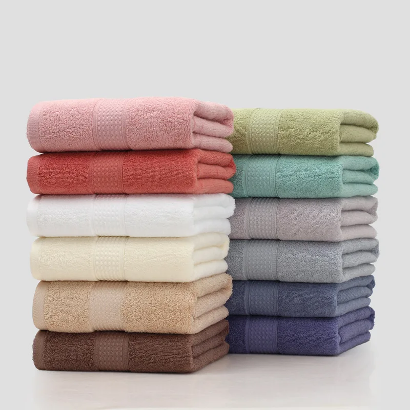 Полотенце из чистого хлопка для отелей плотное мягкое полотенце взрослых 12