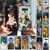 the promised neverland phone case for samsung galaxy s20 s10 plus s10e s5 s6 s7edge s8 s9 s9plus s10lite 2020 back coque