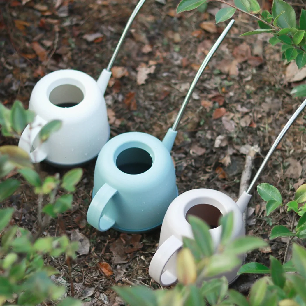

Khaki Watering Pot Plant Pot Small Spout Stainless Steel Tool Watering