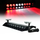 12V 9 светодиодный автомобиль на присоске на лобовое стекло установки Строб Предупреждение светильник стайлинга автомобилей мигает аварийная сигнальная лампа Полиция Вспышки светильник s