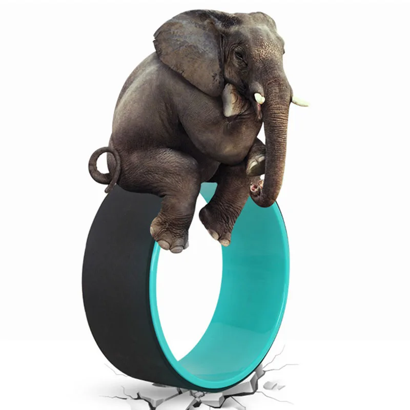 Колесо для йоги из ТПЭ пилатеса профессиональные круги тренажерного зала