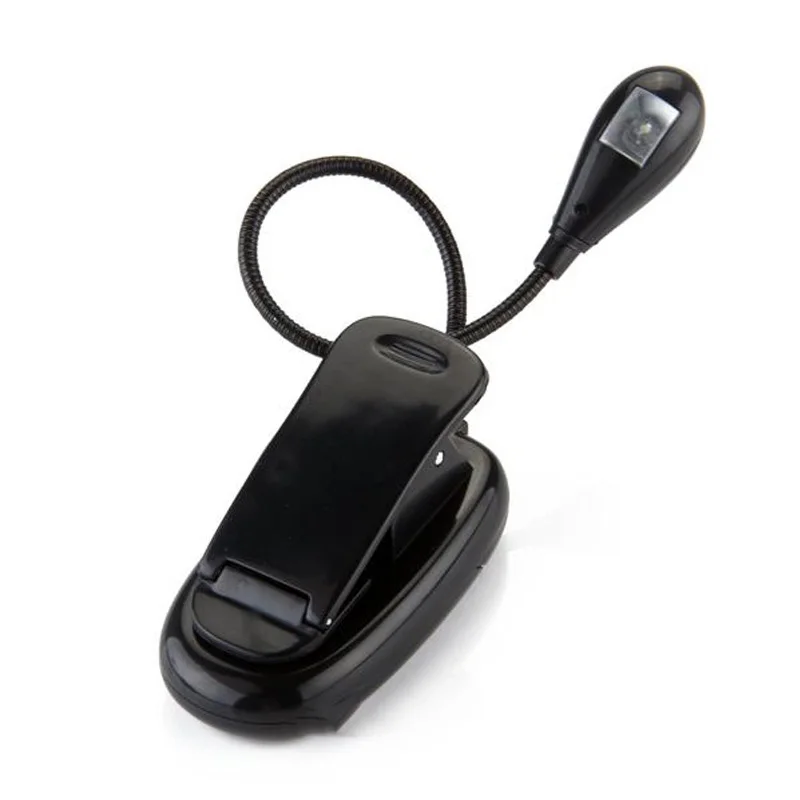 

Portable Travel Book Reading Light Lamp Mini LED Clip Lamp Bedroom Table Lamp Booklight Read Lighting Laptop Clip Lamp