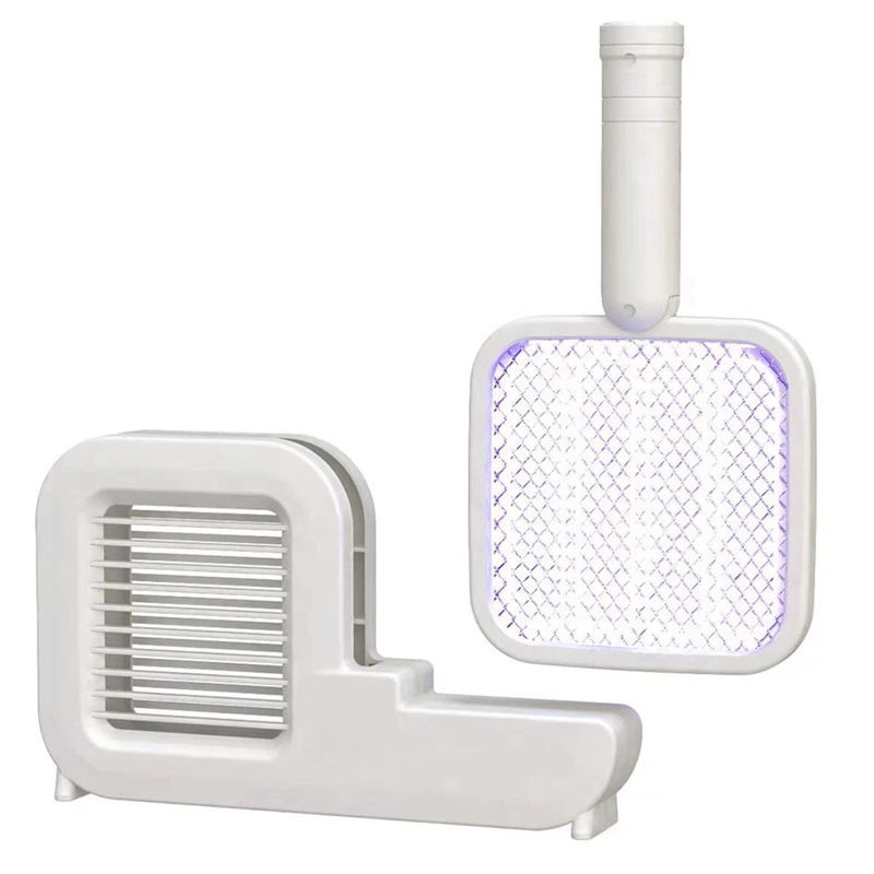 

Rechargeable Strong Endurance Home Electric Fly Mosquito Swatter Racket Safe Bug Zapper Racket Insects