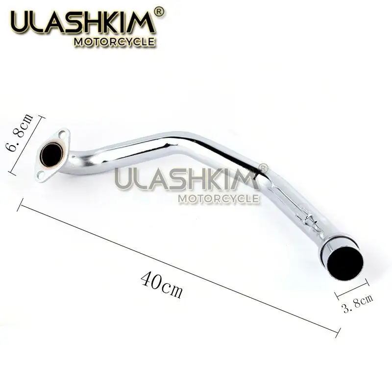 

Motorcycle scooter exhaust GY6 125 GY6 150 152QMI 157QMJ Muffler Carbon Fiber and other Universal Exhaust for 125 150 Engine