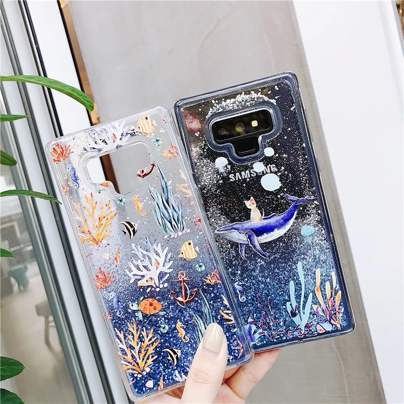 Водой чехол жидкость мягкий Slilcone крышка для Samsung Galaxy A7 A9 A6 A8 плюс J4 J6 J8 A3 A5 J3 J5 J7 Coque